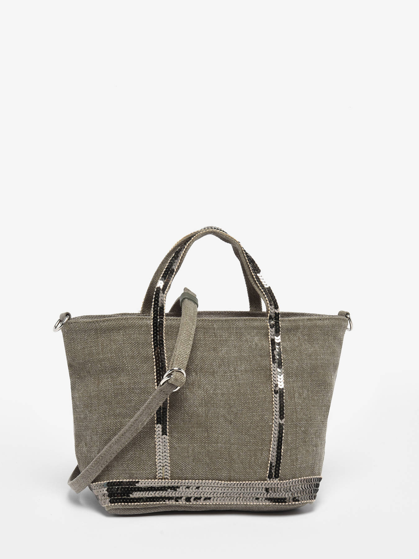 Sac bandoulire Baby Cabas lin paillettes VANESSA BRUNO
