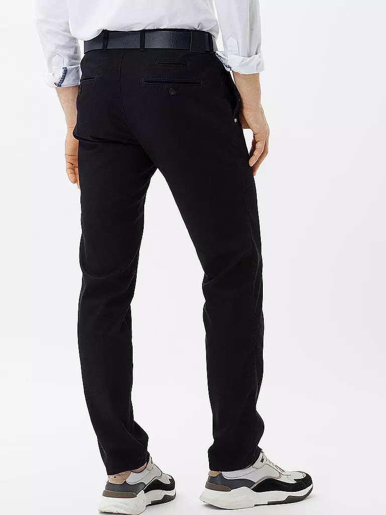 BRAX Chino Modern Fit FABIO IN schwarz