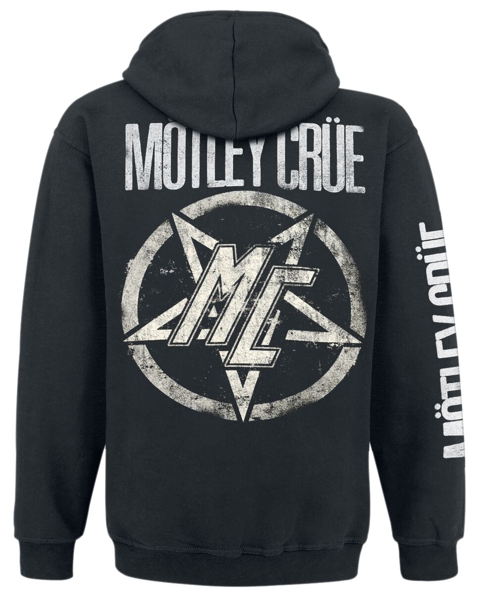 Pentagram | Mötley Crüe Sweat-shirt à capuche