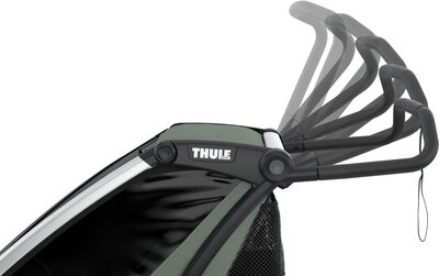 Thule Chariot Lite 2 Sykkelvogn, Agave
