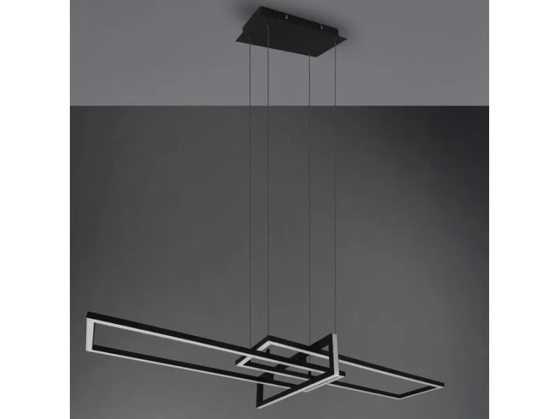 TRIO Salinas, Fleksibel beslag, Sort, Sort, Metal, IP20, I