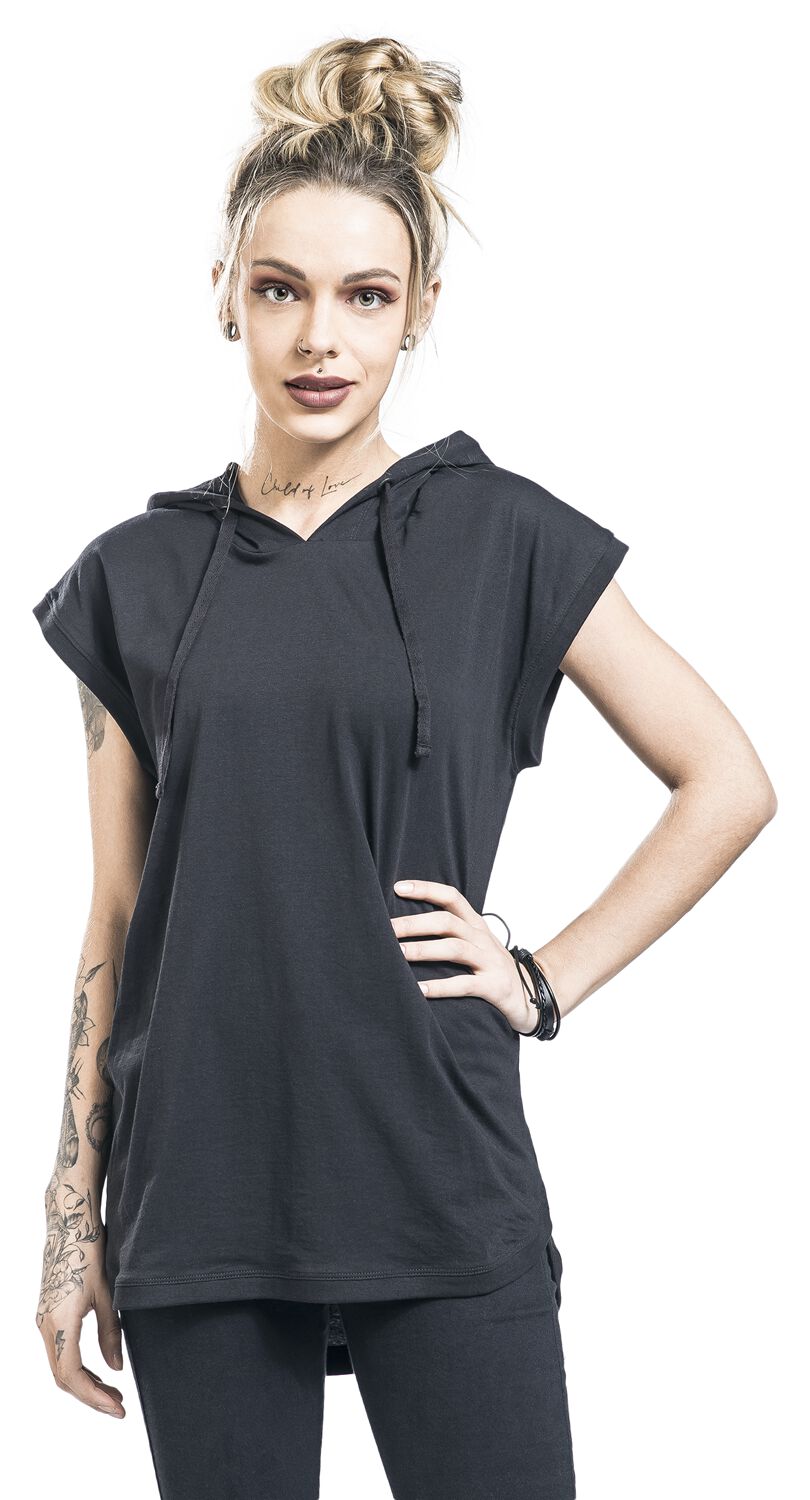 Sweat à capuche sans manches | RED by EMP T-Shirt Manches courtes