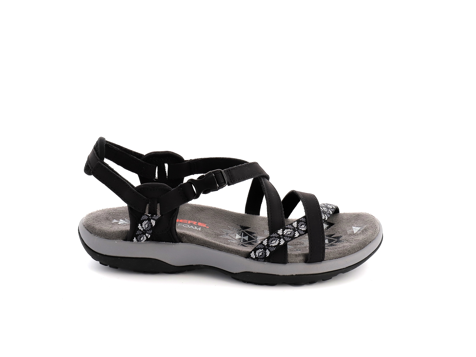 Skechers-40955 Cuir Noir