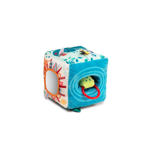 Cube Sonore d'Activités Jungle Multicolore - LILLIPUTIENS