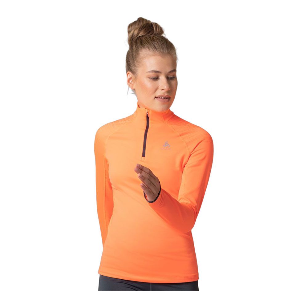 Odlo X-ALP CERAMIWARM - Sweat Femme live wire