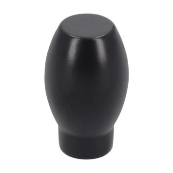 Knop Maud zwart 15mm