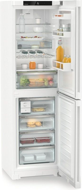 Liebherr - CNc 5724-22 - Koel-Vriescombinatie - Zilver - 359 Liter