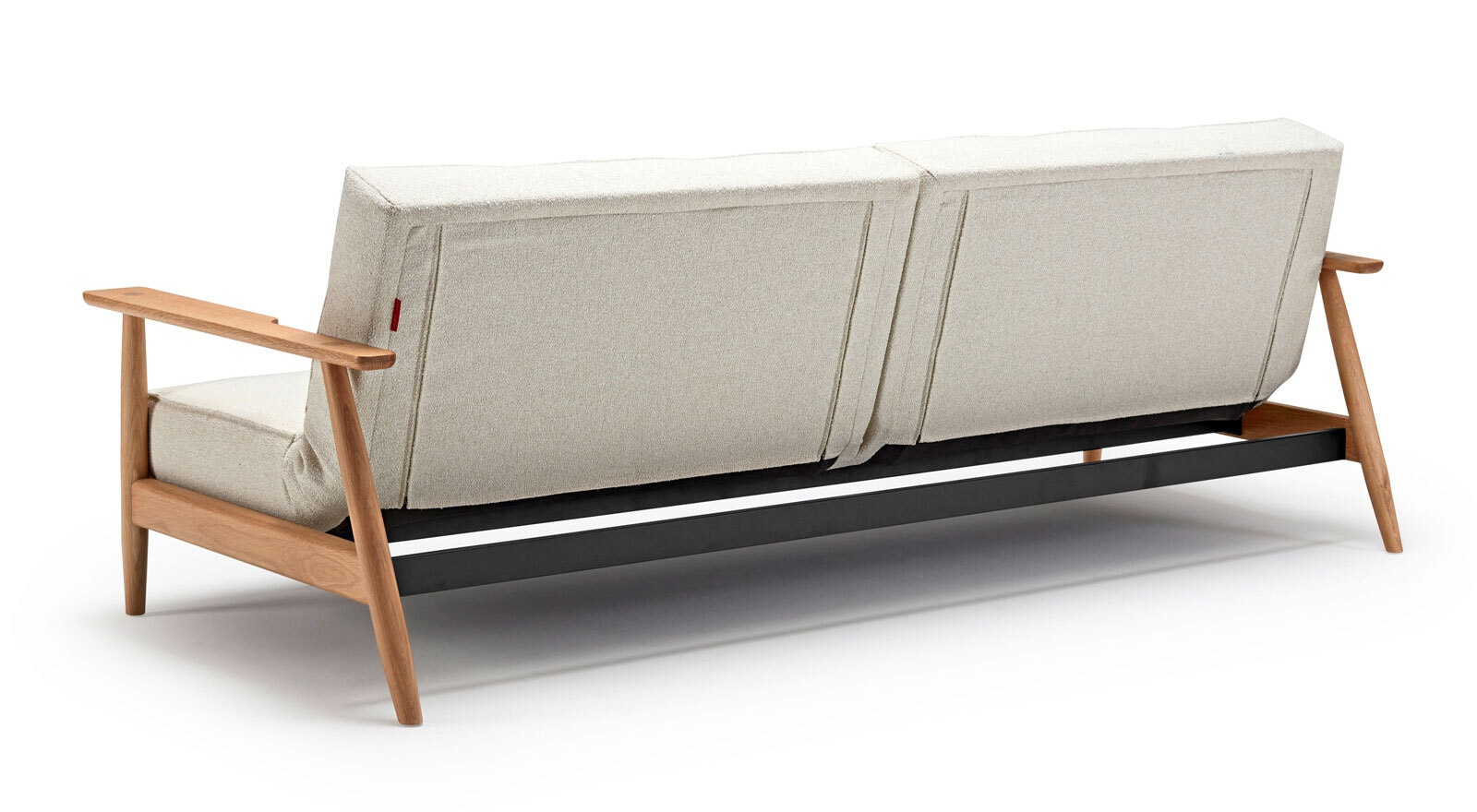 INNOVATION LIVING Schlafsofa HAVANNA AL Eiche natur /Boucle white