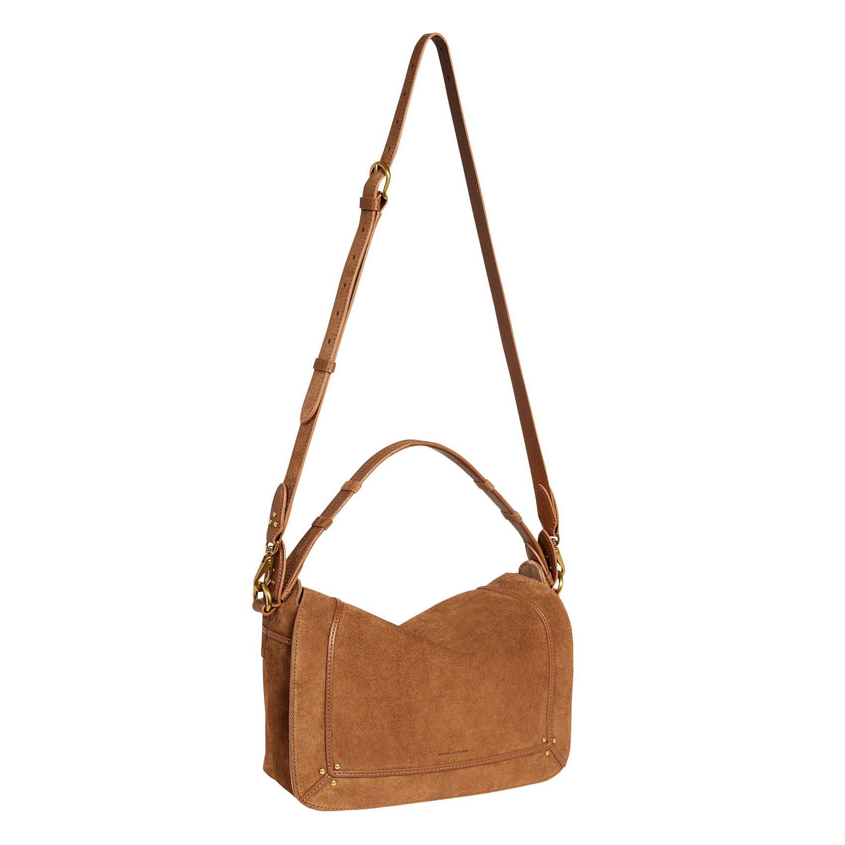 PEPITO M - Sac bandoulière en cuir | Marron