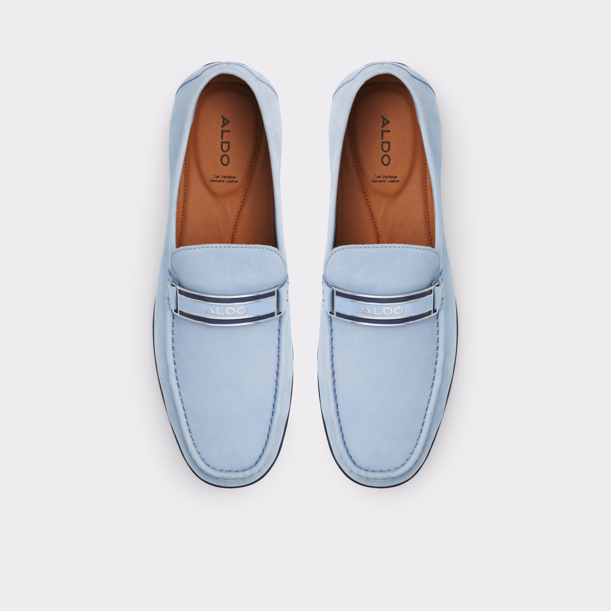 Turin Light Blue Men Casual Shoes
