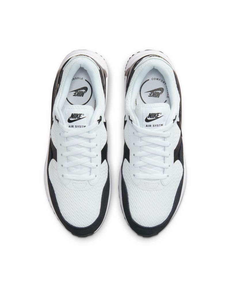 Chaussures Nike Air Max SYSTM Blanc & Noir pour homme