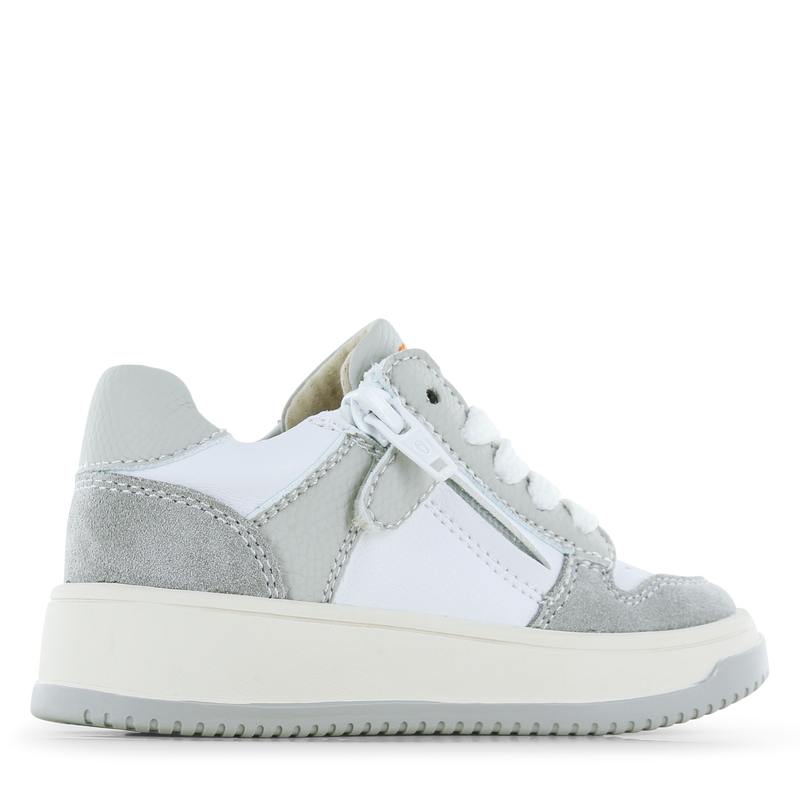 Shoesme grijze sneaker Microfiber leer, Suède | Jongens schoenen