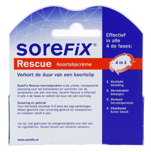 SoreFix Rescue Koortslipcrème 6ML