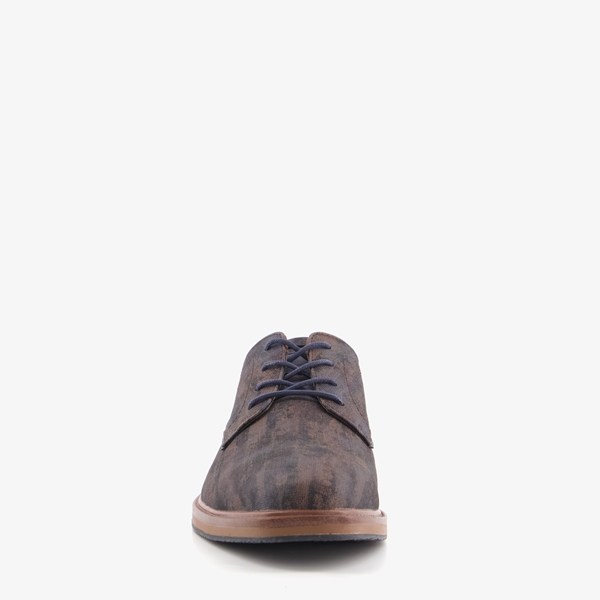 Emilio Salvatini heren veterschoenen blauw/bruin