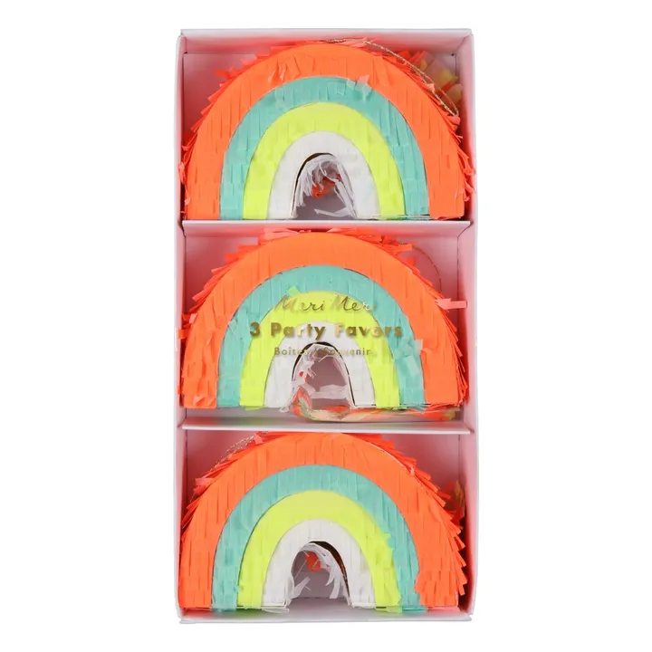 Meri Meri Piñata Arc-en-Ciel - Set de 3