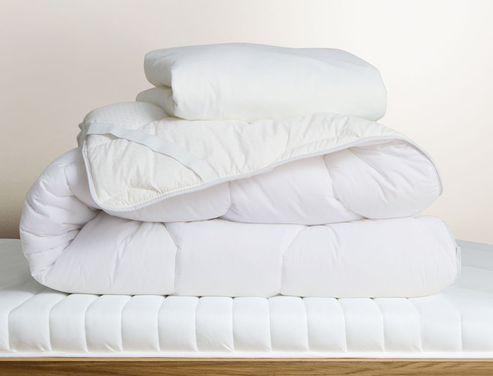 Pack protège-matelas + surmatelas-Molleton élastomère & Thermocontrol