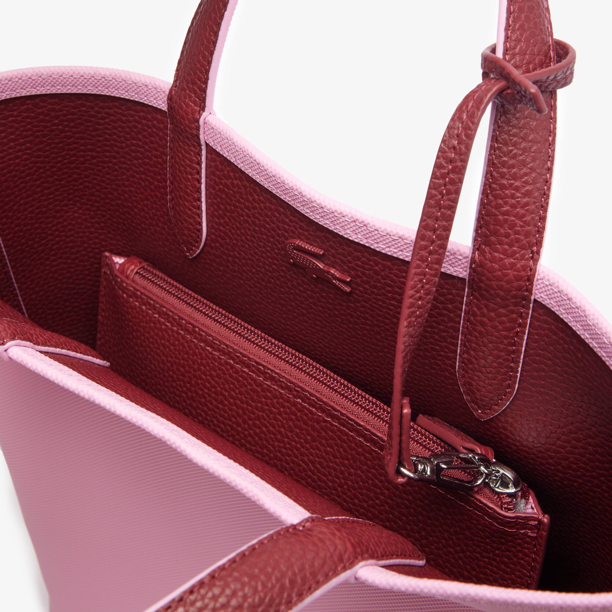 Wendbare Damen ANNA Tote Bag aus Canvas Taschen - Rosa - Lacoste - Damen
