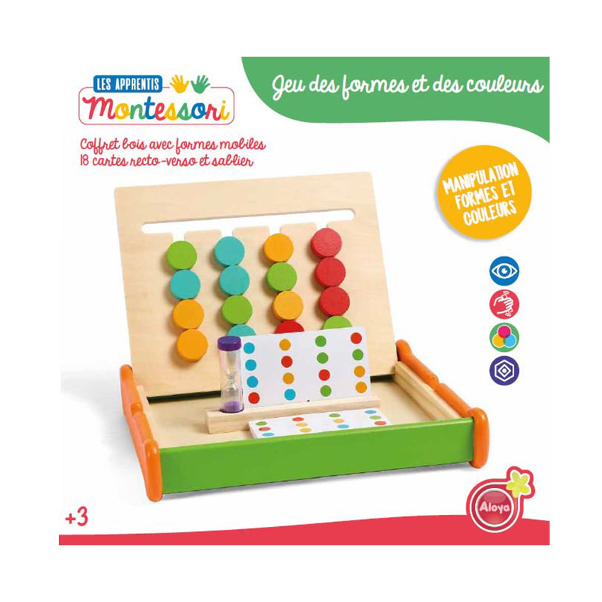 La Boîte à Formes et Couleurs Montessori