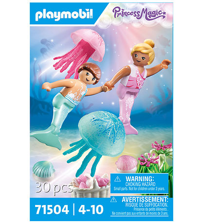 Playmobil Princess Magic - Sm? Havfruer med Vandm?nd - 71504 - 3