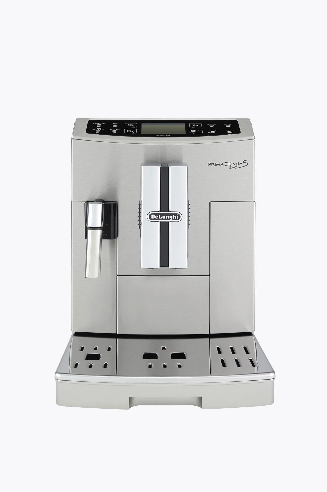 DeLonghi Primadonna ECAM 510.55.MS Evo Kaffeevollautomat, Edelstahl