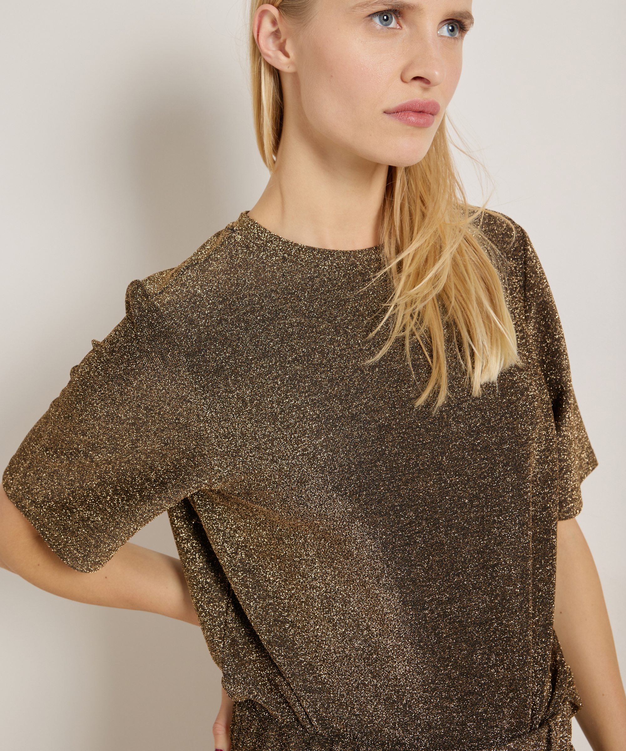 t-shirt met glitters