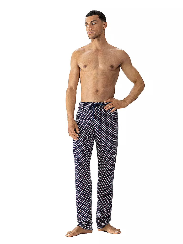 MEY Pyjamahose blau