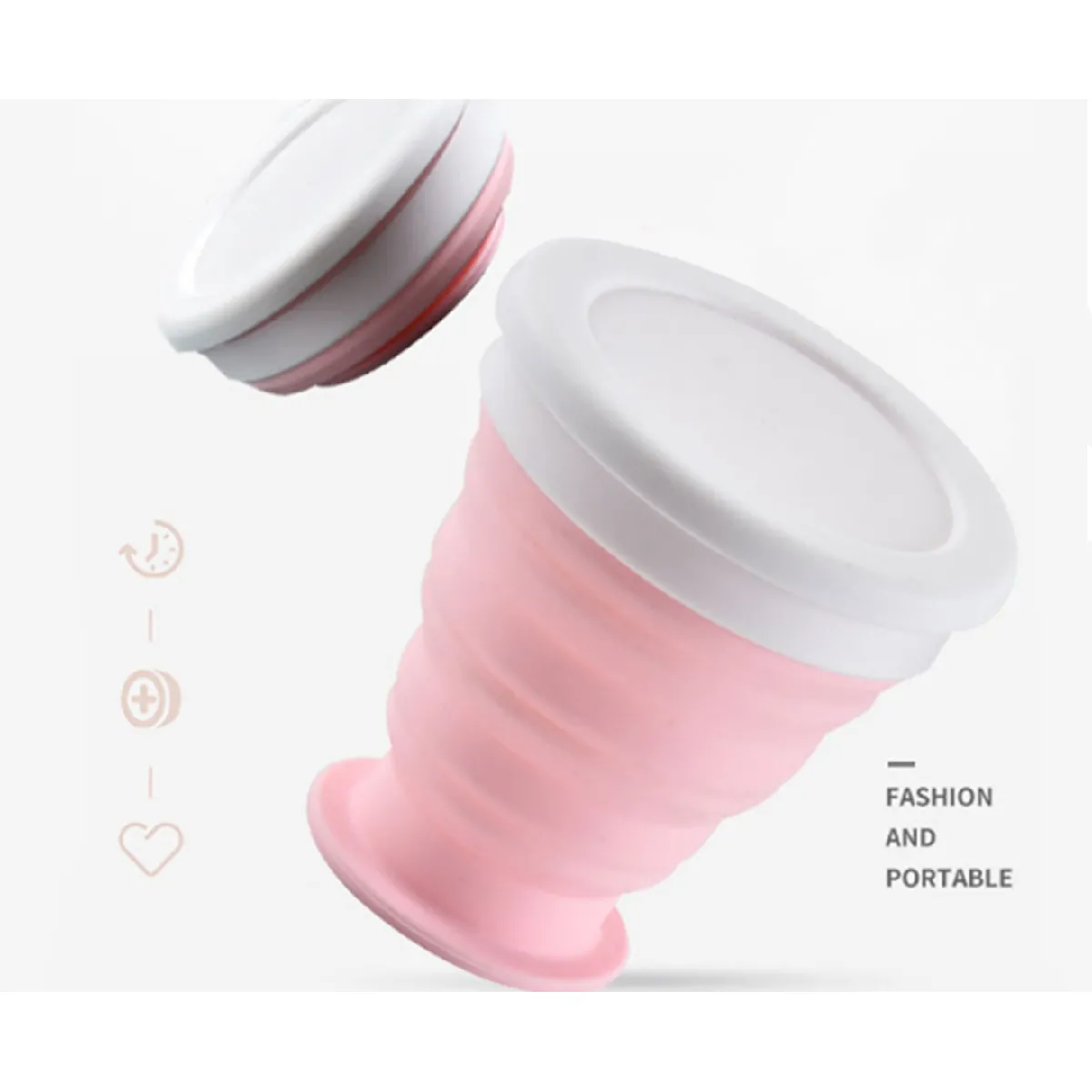 Tasse Pliable en Silicone 300ml