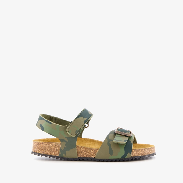 Hush Puppies jongens bio sandalen camouflageprint