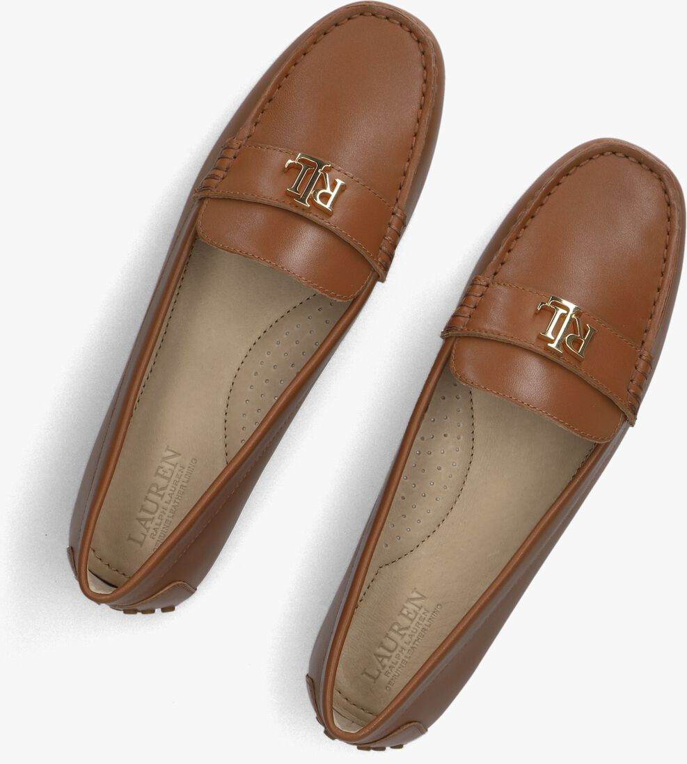 cognac lauren ralph lauren mocassins barnsbury flats