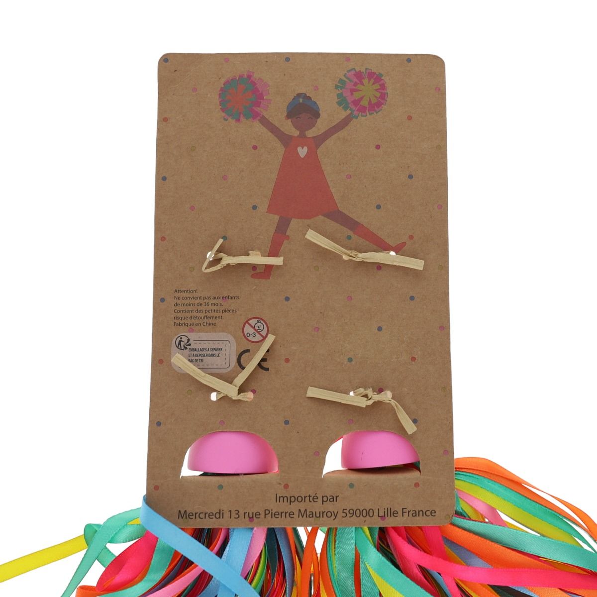 Bâtons de pom-pom girl  Mercredi et Patati