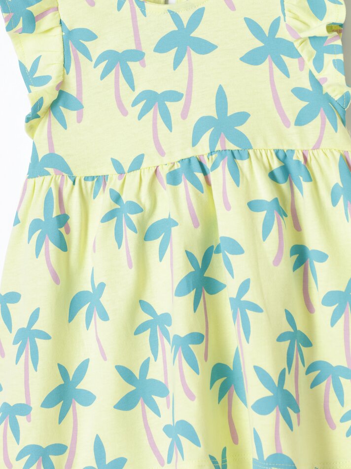Conjunto com 2 vestidos com babados - Verde Sala de Operações