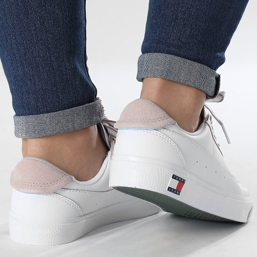 Baskets Leather Varsity 1891 White