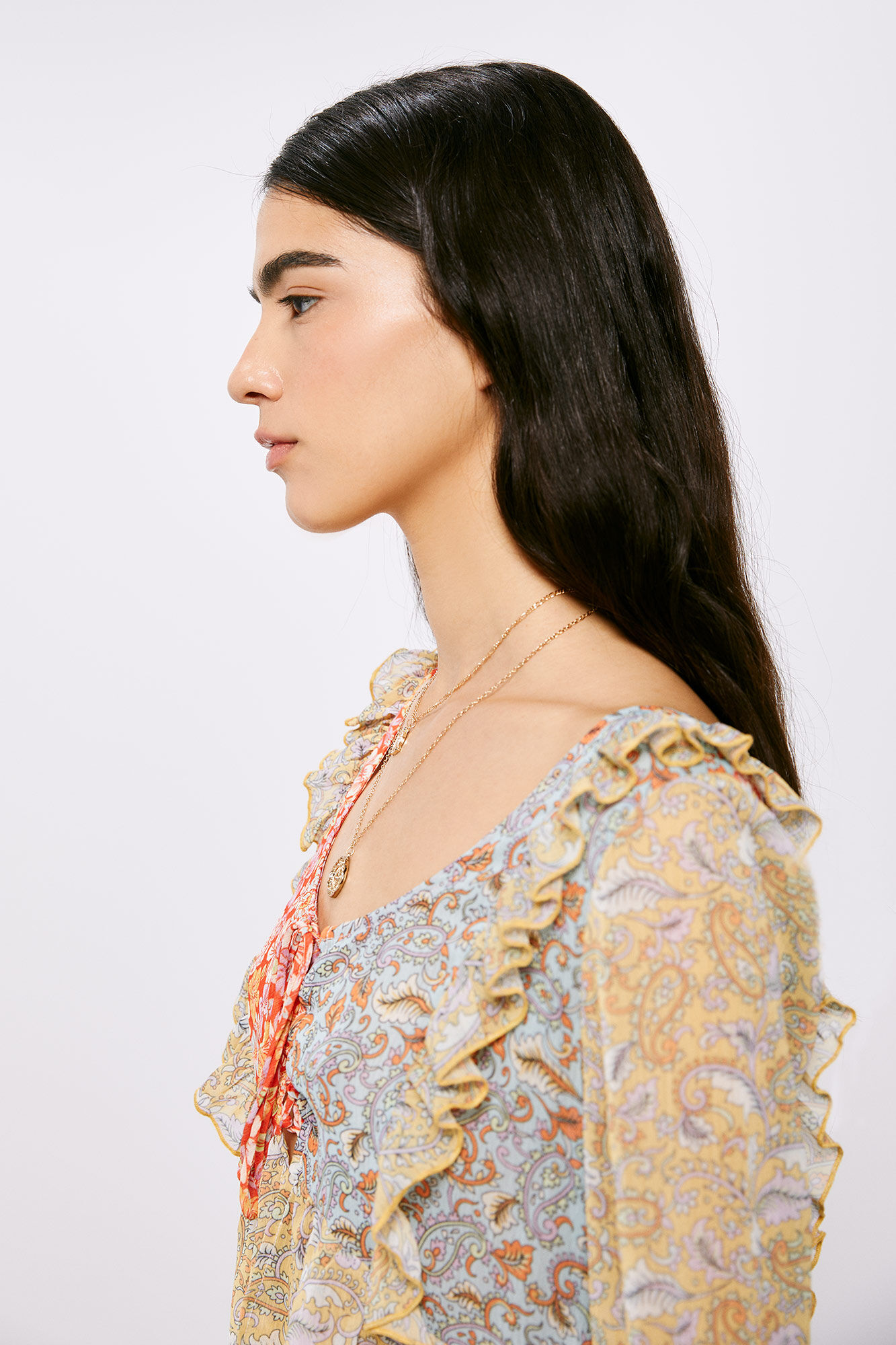 Blusa francesa - azul