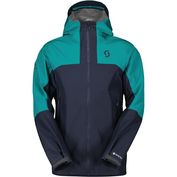 Veste de ski SCOTT JKT M'S EXPLORAIR GTX HYBRID LT WINTER GREEN/DARK BLUE