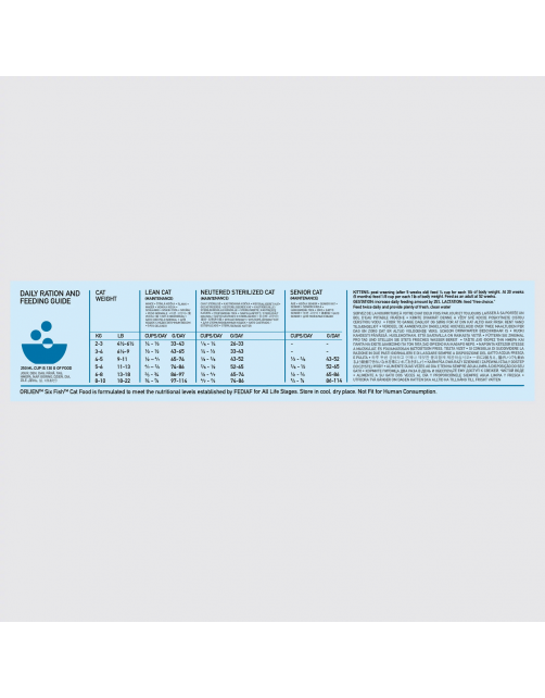 Orijen Whole Prey Six Fish Cat Sardines&Heek - Kattenvoer