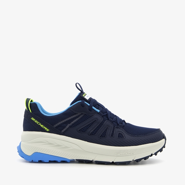 Skechers Switch Back dames wandelschoenen blauw