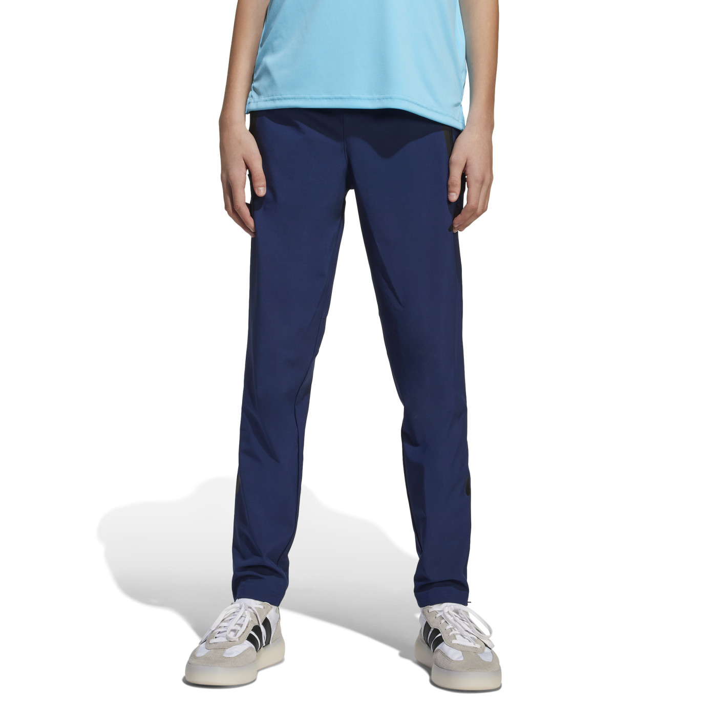 Adidas Tiro 25 Vis Tech Competition Trainingsbroek Kids Donkerblauw Zwart