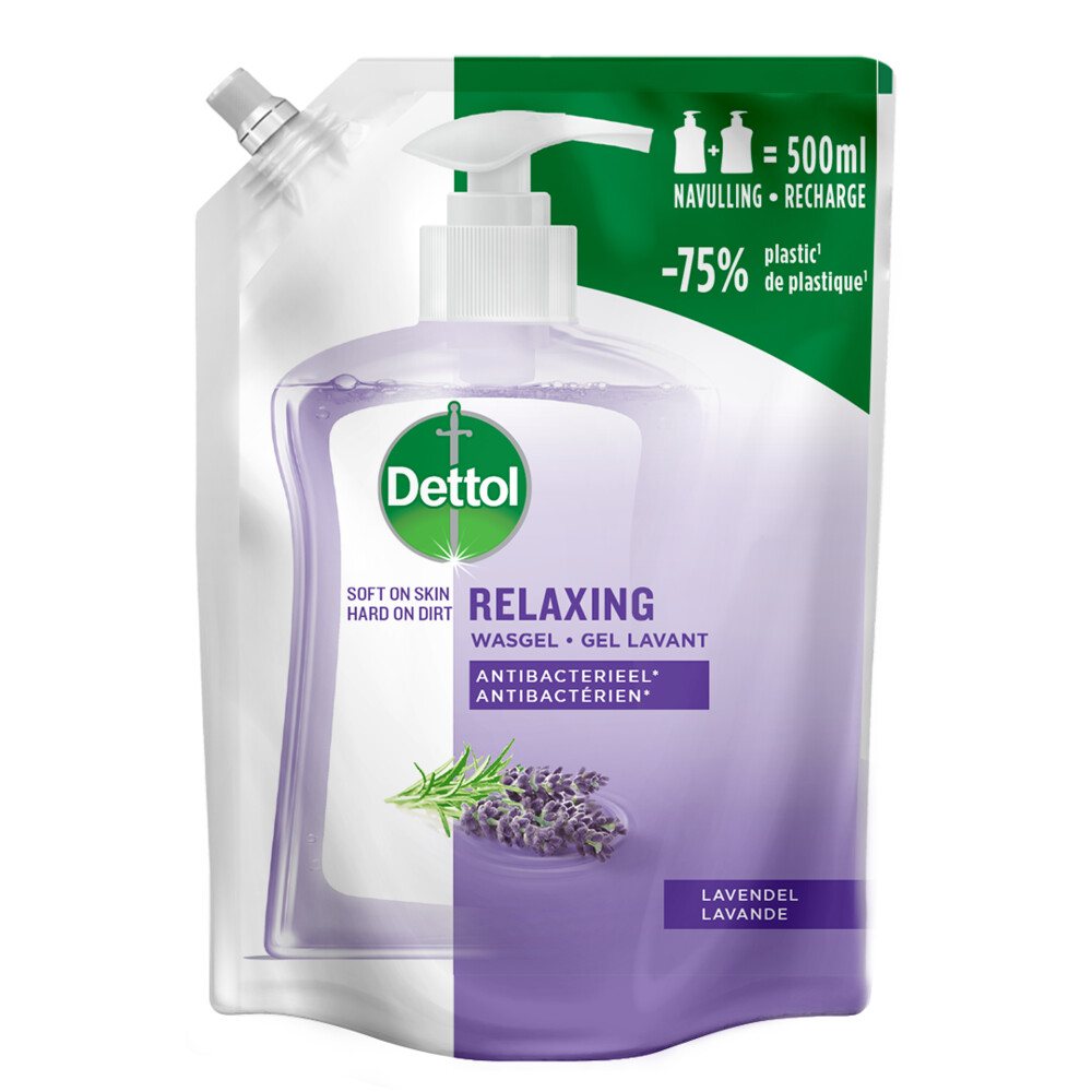 Dettol Refill Handzeep Relaxing Lavender500 ml