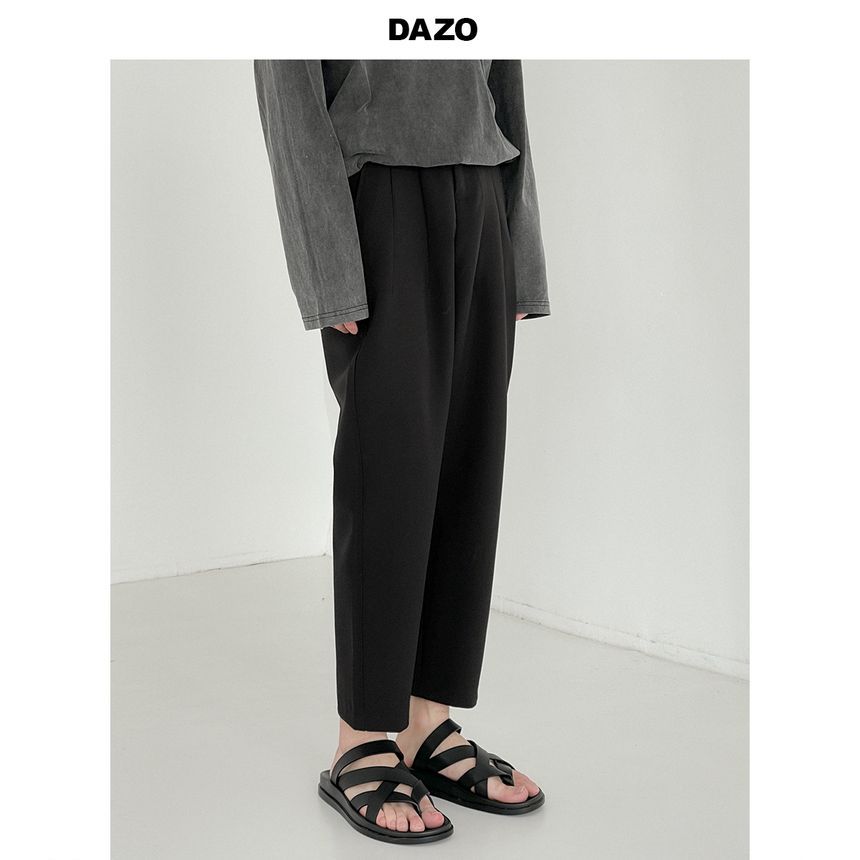 DAZO Studios - Cropped Straight Leg Dress Pants