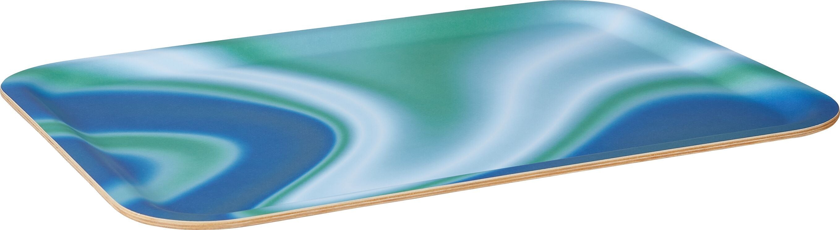 SOLE SERVIERTABLETT FADE BLUE 43X33CM - Blau / B: 43.0 cm x T: 33.0 cm x H: 1.3 cm