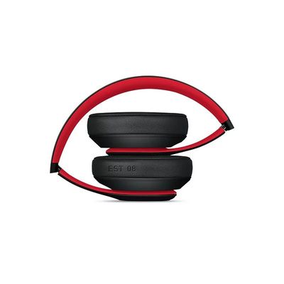 Casque Beats Studio3 Reconditionné - sans fil avec réduction de bruit - noir et rouge