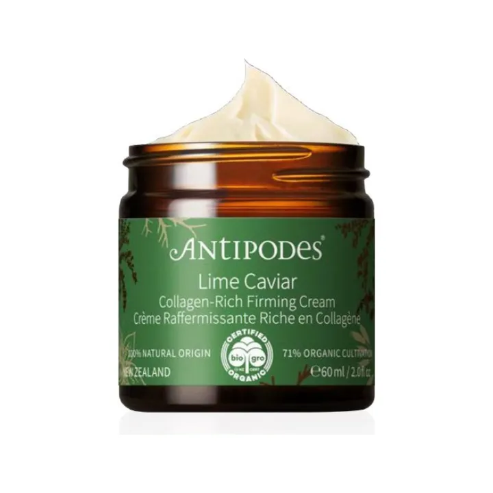Antipodes Crème raffermissante au collagène Lime Caviar - 60 ml