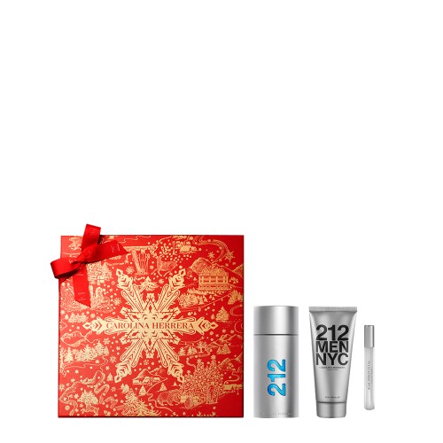 Carolina Herrera 212 Men Eau de Toilette 100ml Gift Set
