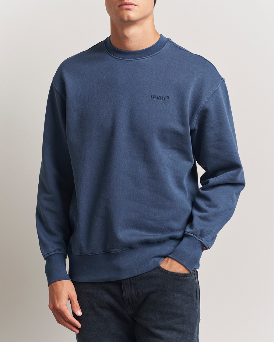 Levi's Authentic Crew Neck Sweatshirt Sargasso Sea