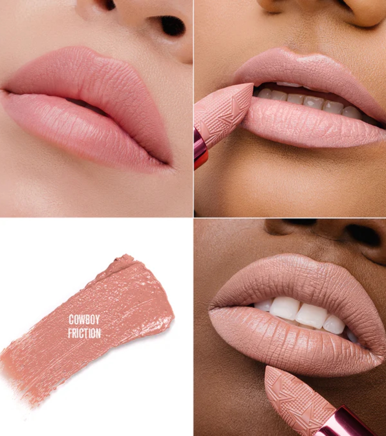 Jeffree Star Cosmetics - *Cowgirl Queen* - Batom Shiny Trap - Cowboy Friction