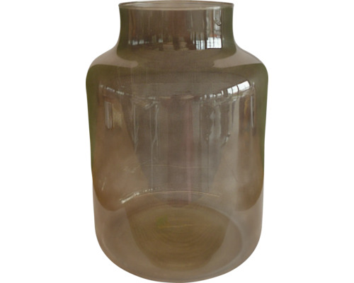 Bloemenvaas Spook glas 21 x 21 x 30 cm zwart