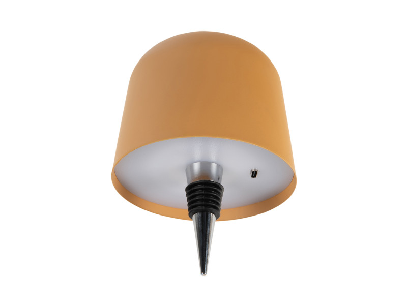 Bottle Lamp Cone Hat LED LM2246YE Ochre yellow