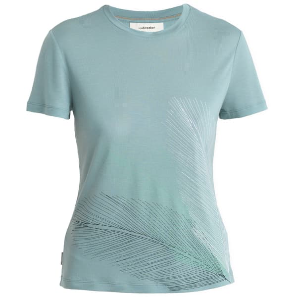 T-shirt randonnée ICEBREAKER W MERINO CORE SS TEE CLOUD RAY