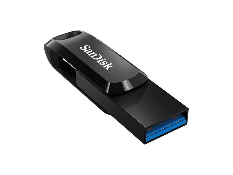 SanDisk USB-Stick Ultra Dual Drive Go 128 GB USB-Stick mit 128 GB Speicherkapazität und 150 MB/s Lesegeschwindigkeit