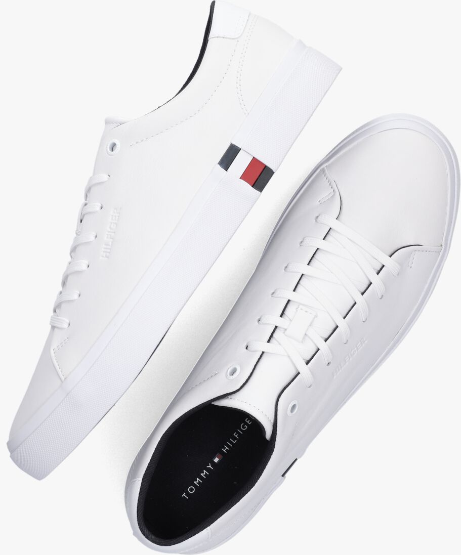 TOMMY HILFIGER witte tommy hilfiger lage sneakers modern vulc corporate